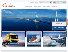 Tablet Screenshot of forbettermove.com